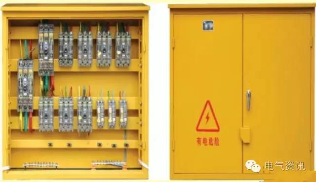 臨時一級柜、二級柜、三級柜等。配電箱和施工要求(視頻附后)