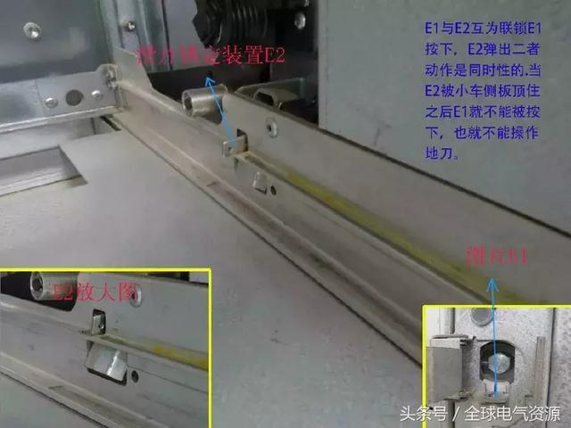 ABB高壓開關柜 5機械鎖細節，建議收藏！